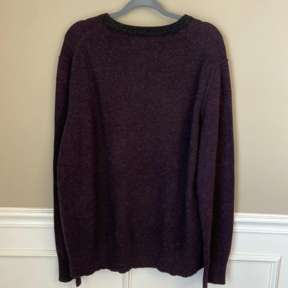 NWT Men’s Banana Republic Crew Neck Sweater‎ with Filpucci Yarn Wool Sweater-XL